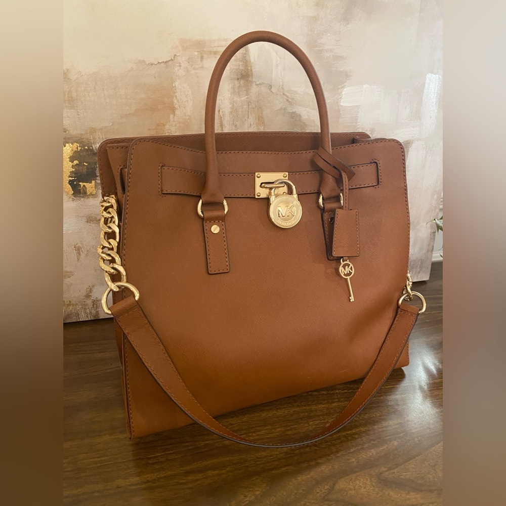 Michael Kors Large Hamilton Satchel